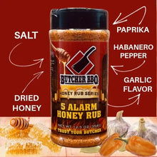 Load image into Gallery viewer, 5 Alarm Hot Honey Rub-BBQ Seasoning