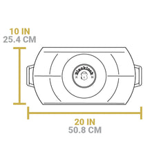 Load image into Gallery viewer, Lodge Blacklock Lightweight Cast Iron Double Burner Griddle