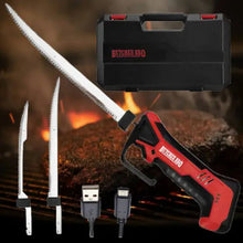 Load image into Gallery viewer, Cordless Electric Knife for Carving and BBQ