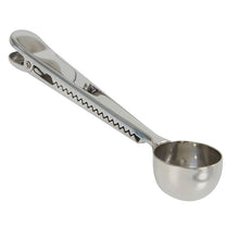 Load image into Gallery viewer, Stainless Steel Coffee Scoop and Clip
