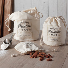 Load image into Gallery viewer, Flour Bulk Grocer Bag – Eco-Friendly Cotton Bag