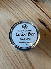 Load image into Gallery viewer, Steele Family Farm - Handcrafted Goat Milk Lotion Bar Sun and Sand