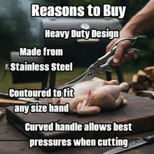 Load image into Gallery viewer, Poultry Shears for Kitchen and Grill Tool Set - Butcher BBQ