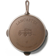 Load image into Gallery viewer, Lancaster No. 12 Cast Iron Skillet