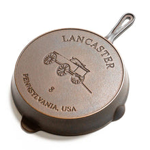Load image into Gallery viewer, Lancaster No. 8 Cast Iron Skillet