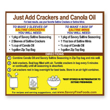 Load image into Gallery viewer, Savory Party Cracker Seasoning - Cinnamon Toast