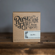 Load image into Gallery viewer, R. Rebellion The Faith Candle – 8 oz in Reusable Whiskey Glass