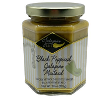 Load image into Gallery viewer, Black Peppered Jalapeño Mustard