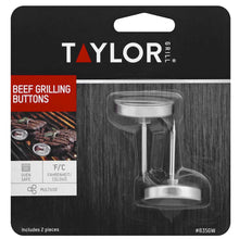 Load image into Gallery viewer, Taylor Beef Grilling Buttons – Set of 2