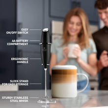 Load image into Gallery viewer, Powerful Handheld Milk Frother - With Stand