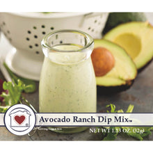 Load image into Gallery viewer, Avocado Ranch Dip Mix