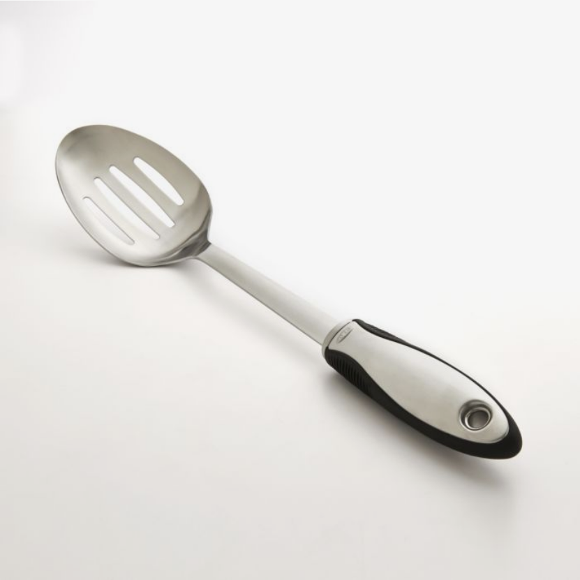 OXO Stainless Steel Slotted Spoon - The Kitchen Table, Quality Goods LLC