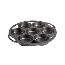 Load image into Gallery viewer, Lodge Cast Iron Mini Cake/Biscuit Pan
