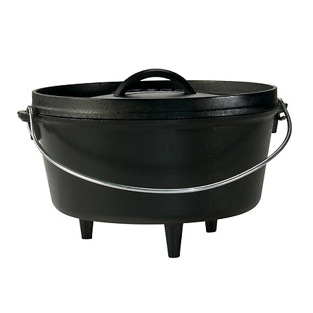 Lodge 5 Qt. 10 in. Camp Dutch Oven (W/feet)