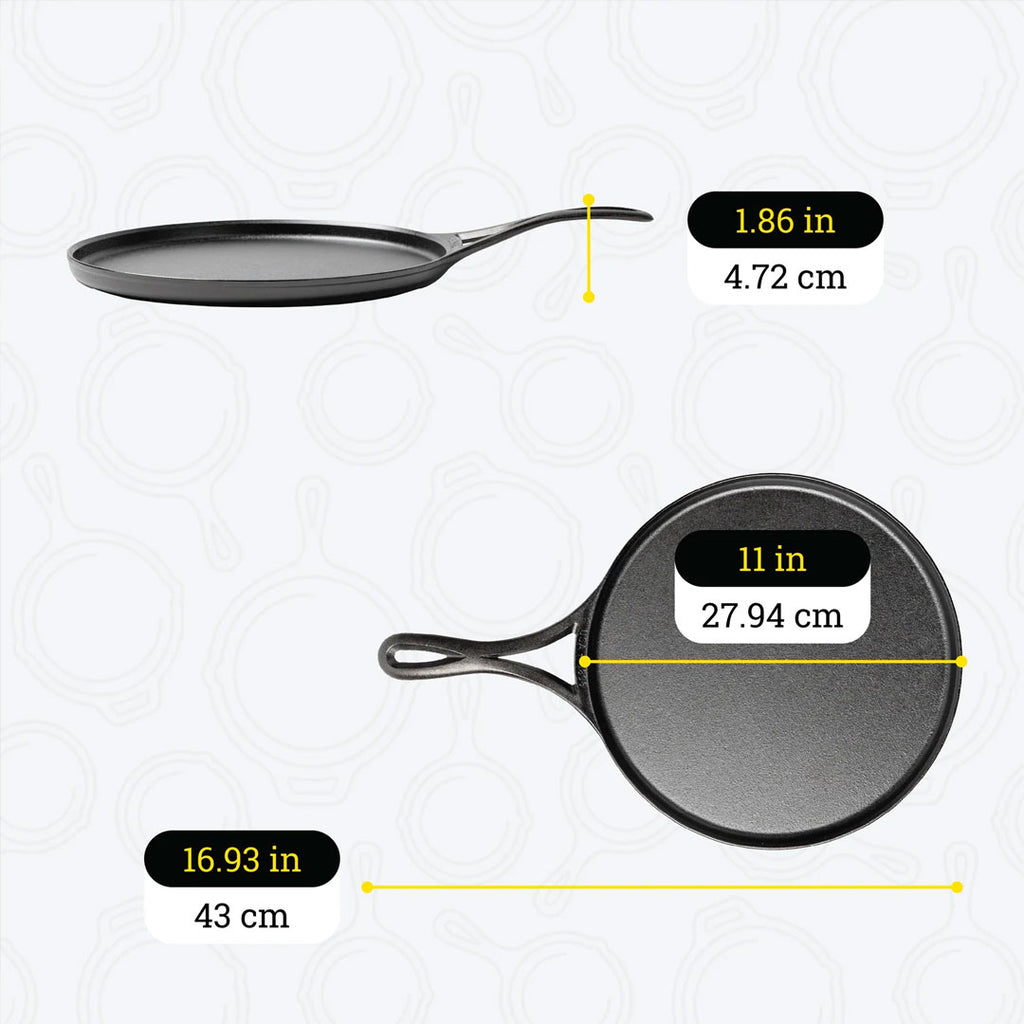 Lodge Blacklock 11 Inch Cast Iron Griddle