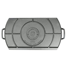 Load image into Gallery viewer, Lodge Blacklock Lightweight Cast Iron Double Burner Griddle
