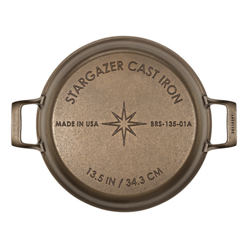 13.5-Inch Cast Iron Braiser