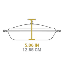 Load image into Gallery viewer, Blacklock 4 Quart Lightweight Cast Iron Braiser
