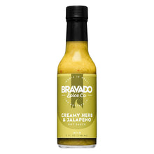 Load image into Gallery viewer, Bravado Spice Co. Creamy Herb &amp; Jalapeño Hot Sauce
