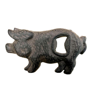 Cast Iron Pig Bottle Opener