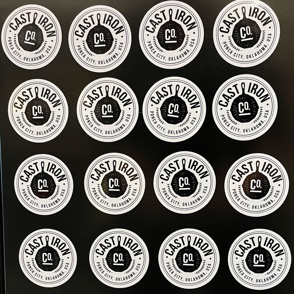 Cast Iron Company Refrigerator Magnet