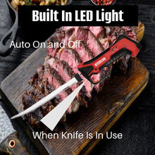 Load image into Gallery viewer, Cordless Electric Knife for Carving and BBQ
