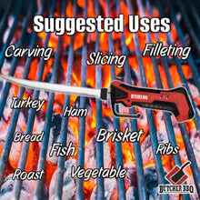 Load image into Gallery viewer, Cordless Electric Knife for Carving and BBQ
