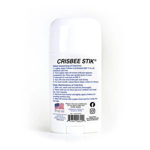 Crisbee Stik® Cast Iron Seasoning