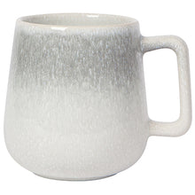 Load image into Gallery viewer, Mineral Mist Gray Reactive Glaze Mug 14oz by Danica Heirloom
