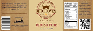 The Dutch Oven Smokehouse Brushfire BBQ Sauce – Texas-Style Heat with a Southwestern Twist