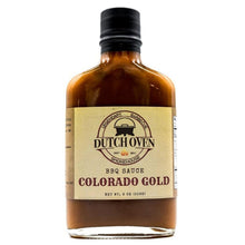 Load image into Gallery viewer, The Dutch Oven Smokehouse Colorado Gold BBQ Sauce – Sweet &amp; Smoky Perfection
