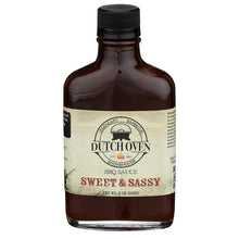 Load image into Gallery viewer, The Dutch Oven Smokehouse Sweet &amp; Sassy BBQ Sauce – Kansas City Flavor with a Unique Twist
