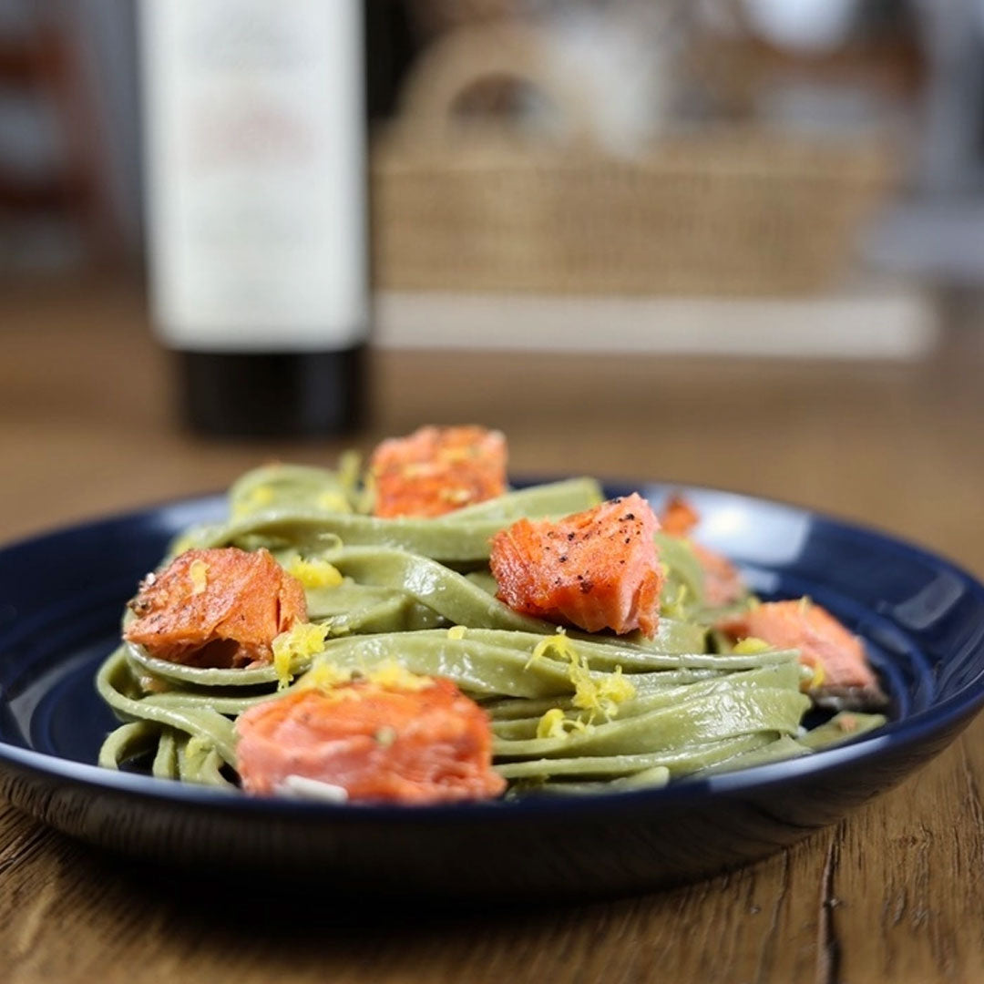 Eduardo’s Fettuccine Paglia & Fieno Pasta