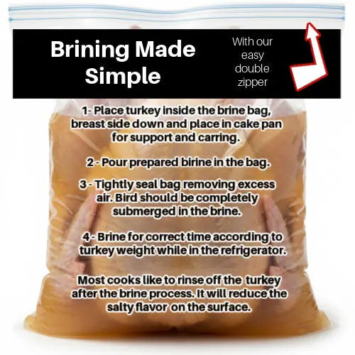 Turkey Brine Bags & Meat Storage Bags