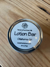 Load image into Gallery viewer, Steele Family Farm - Handcrafted Goat Milk Lotion Bar Oklahoma Girl
