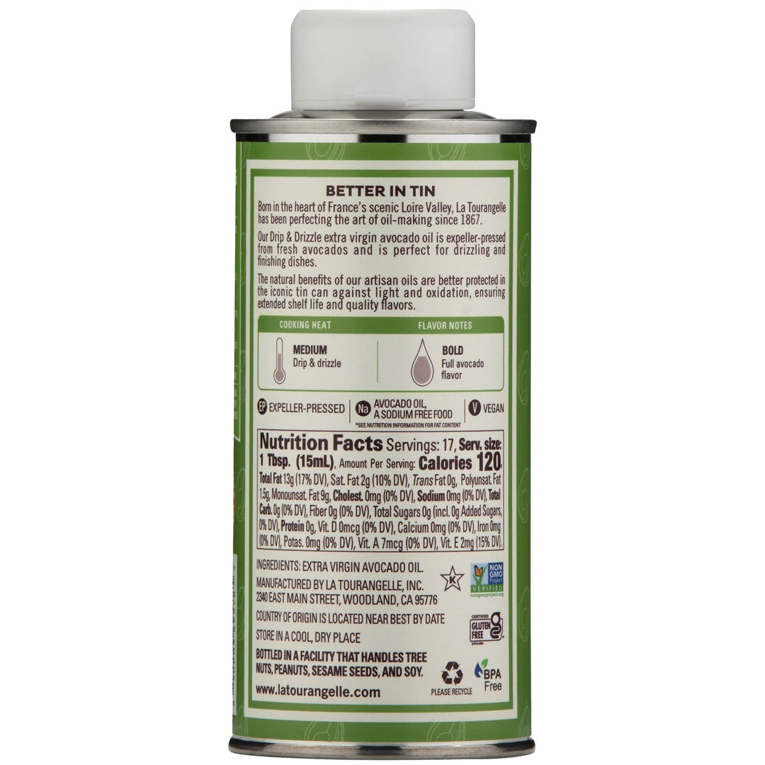La Tourangelle Extra Virgin Avocado Oil |8.45 FL OZ.