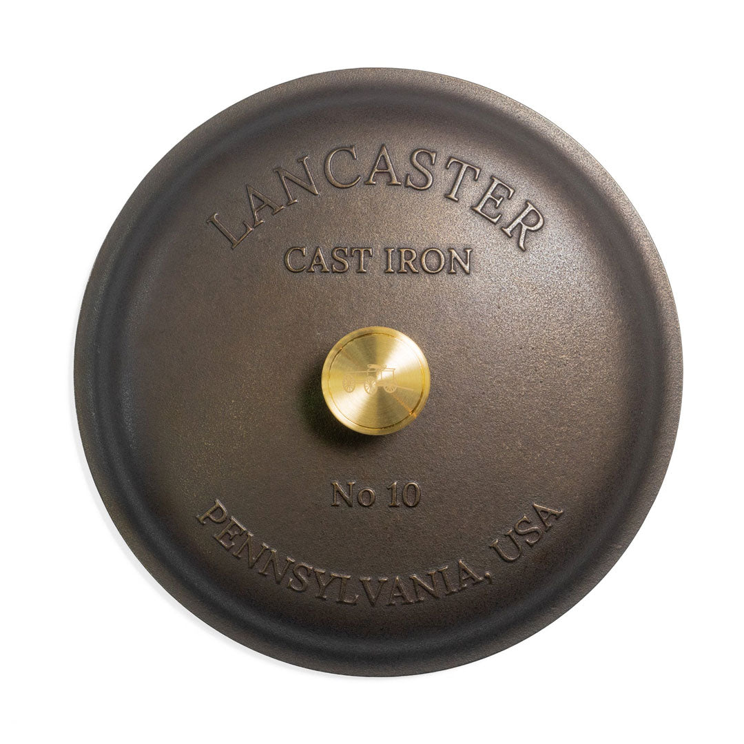 Lancaster No. 10 Cast Iron Lid