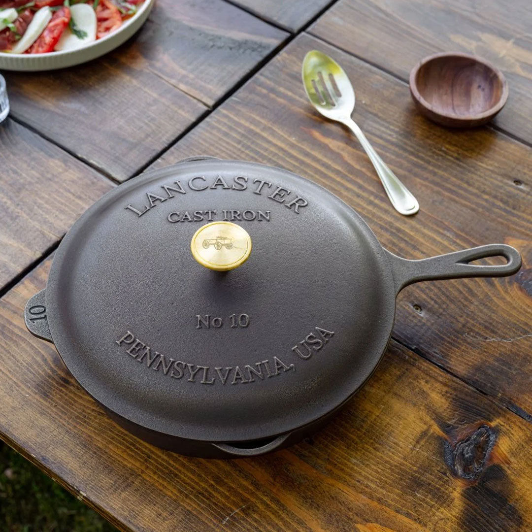 Lancaster No. 10 Cast Iron Lid