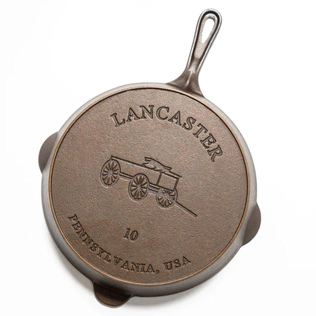 Lancaster No. 10 Cast Iron Skillet