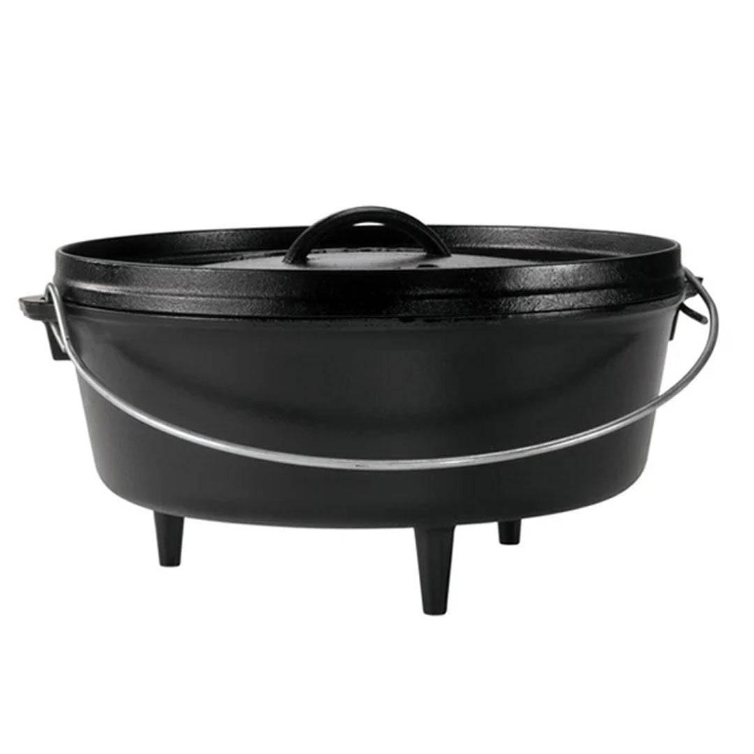 Lodge 6 Qt. 12 inch Camp Dutch Oven with Feet