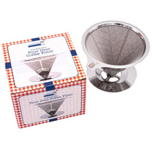 Load image into Gallery viewer, Stainless Steel Pour Over Drip Coffee Filter by Mason Jar Lifestyle

