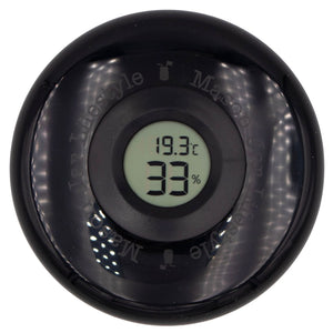 Mason Jar Humidor / Hygrometer Lid with Temperature (Wide Mouth) by Mason Jar Lifestyle