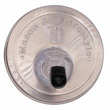 Load image into Gallery viewer, Mason Jar Liquor Pour Spout Stainless Steel Lid (Regular Mouth) by Mason Jar Lifestyle
