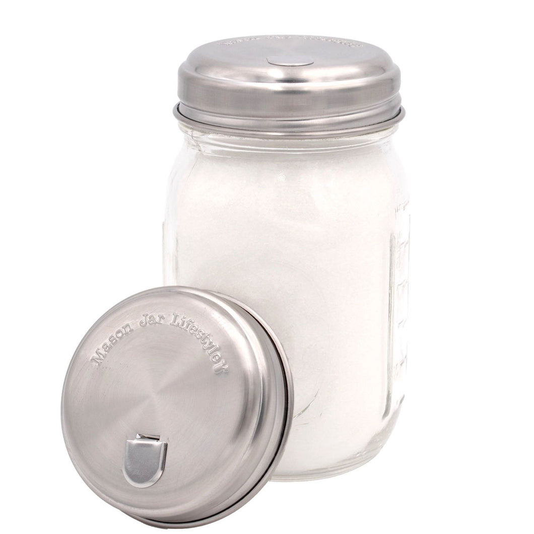 Mason Jar Sugar Dispenser (Regular Mouth) by Mason Jar Lifestyle