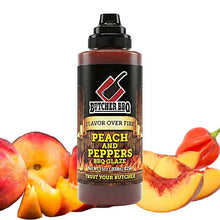 Load image into Gallery viewer, Peach &amp; Pepper BBQ Glaze "Flavor over Fire"
