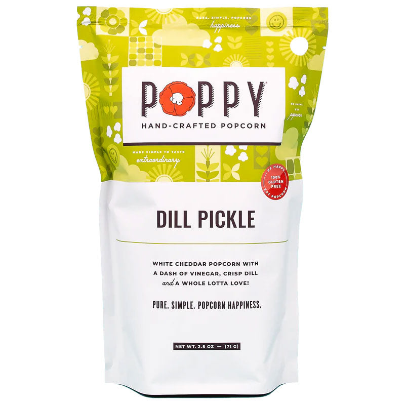 Poppy Dill Pickle Hand-Crafted Gourmet Popcorn