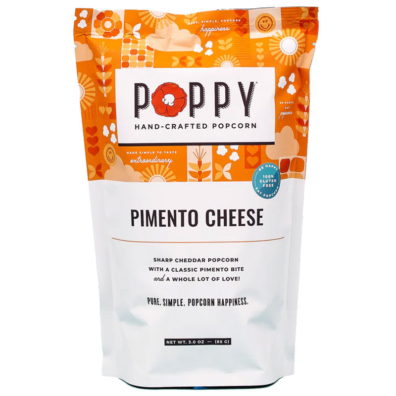 Poppy Pimento Cheese Hand-Crafted Gourmet Popcorn