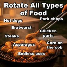 Load image into Gallery viewer, Rotating Barbecue Tongs
