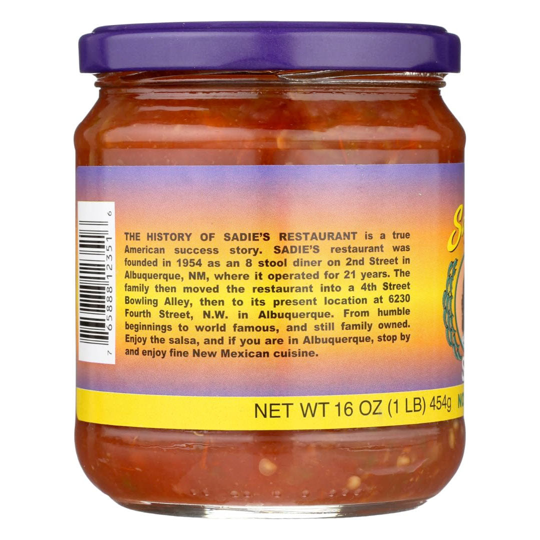 Sadie’s of New Mexico “Not As Hot” Salsa - 16 oz