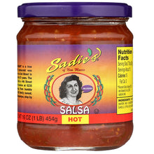 Load image into Gallery viewer, Sadie’s of New Mexico “Hot” Salsa - 16 oz
